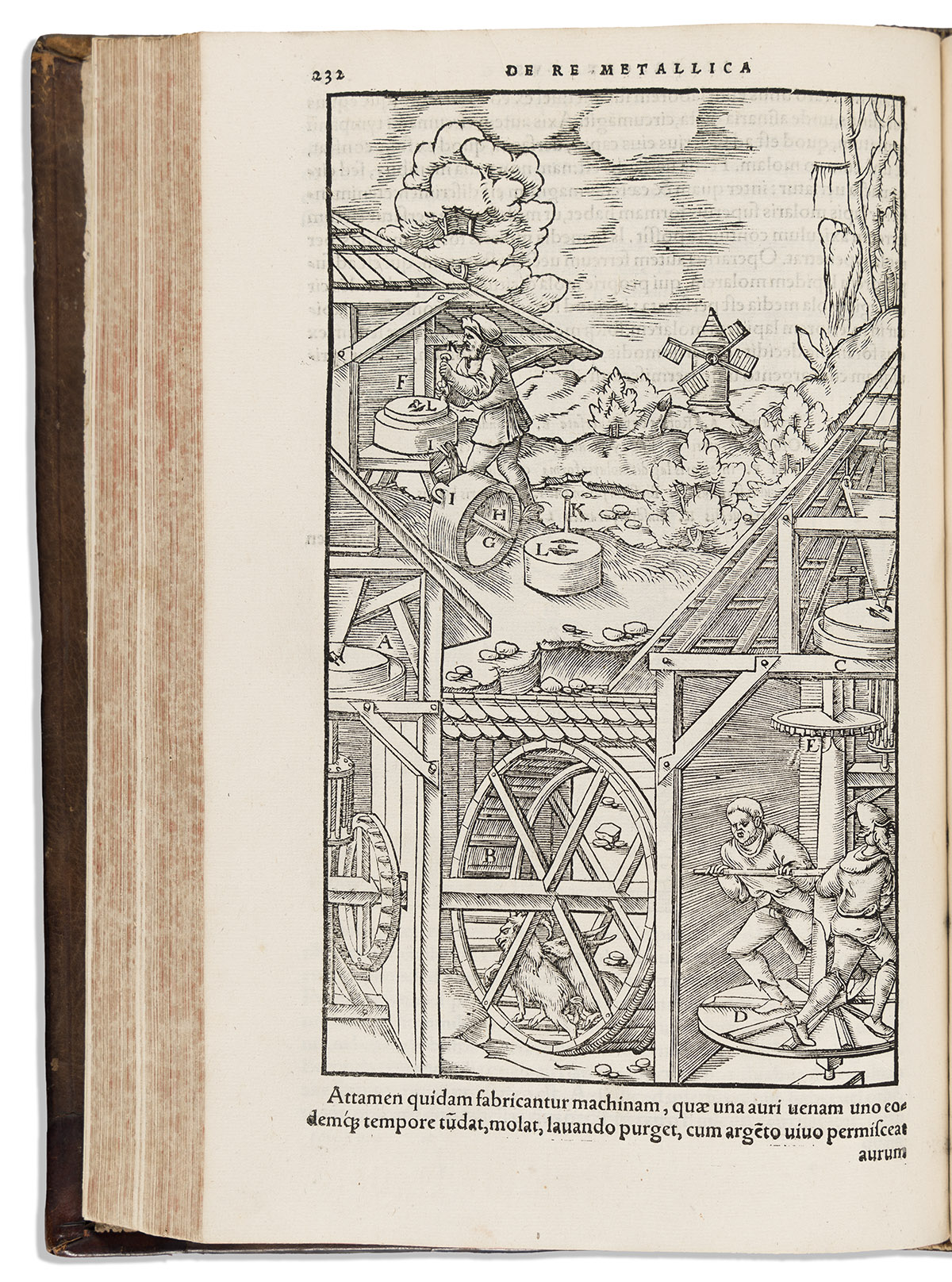 Agricola, Georgius (1494-1555) De Re Metallica. [and] De Animantibus Subterraneis Liber.